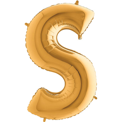 Lettre S Or 40