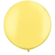 2 Ballons Latex 3' Pearl Lemon Chiffon - Qualatex