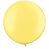 2 Ballons Latex 3' Pearl Lemon Chiffon - Qualatex