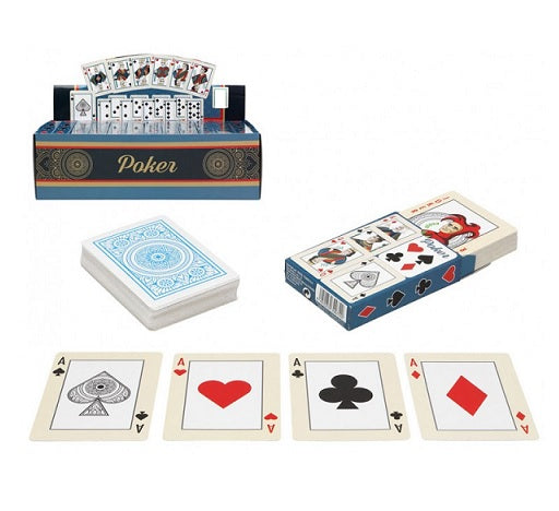 jeu de 54 cartes poker 9x6.2cm 95gr