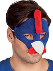 Masque coq bleu adulte | masque | J2F Shop