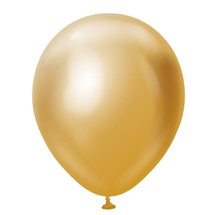 10 Ballons 30cm Mirror Or- Ballonrama