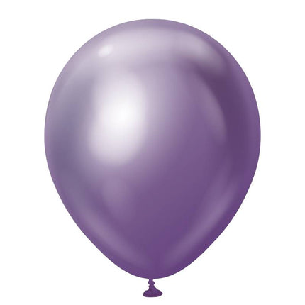 25 Ballons 13cm Mirror Violet- Ballonrama