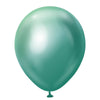 25 Ballons 13cm Mirror Vert- Ballonrama