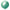 1 Ballon 60cm Mirror Vert- Ballonrama