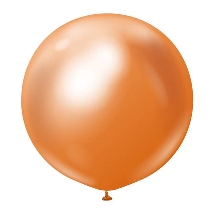 1 Ballon 60cm Mirror Cuivre- Ballonrama