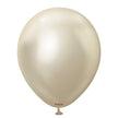 10 Ballons 30cm Mirror Or Blanc- Ballonrama