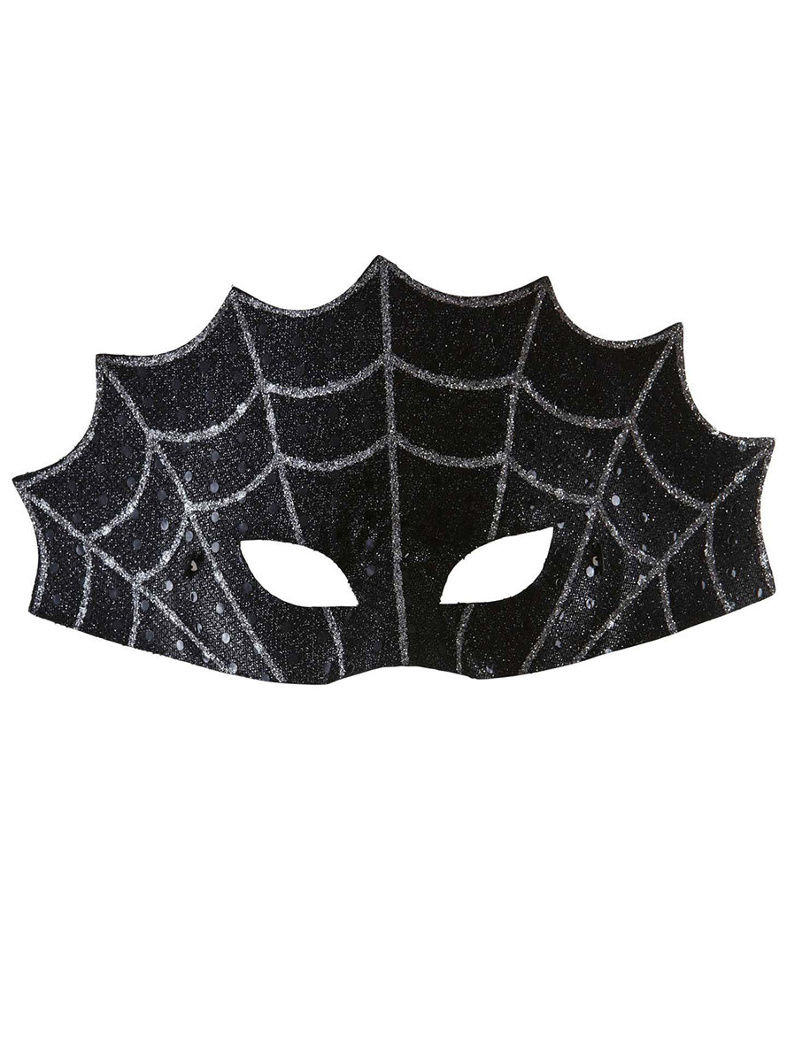 Masque toile d'araignées noir | loup | J2F Shop