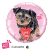 Ballon Aluminium 18″ Studio Pets - Love You Terrier – Qualatex