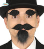 Bouc avec moustache et sourcils noirs adhésifs homme | barbe, moustache , sourcils | J2F Shop