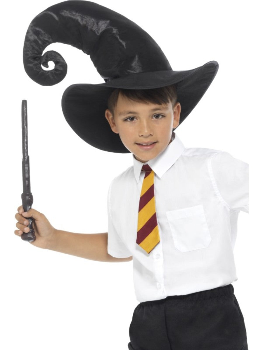 Kit magicien sorcier enfant | chapeau, blouse , baguette | J2F Shop