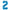 Chiffre 2 Blue 16