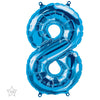Chiffre 8 Bleu 16