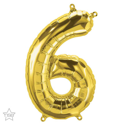 Chiffre 6 Gold 16