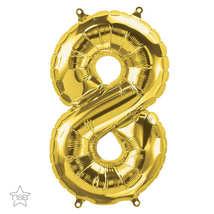 Chiffre 8 Gold 16