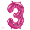 Chiffre 3 Magenta 34