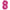 Chiffre 8 Magenta 16