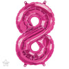 Chiffre 8 Magenta 16