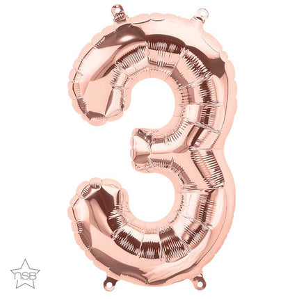 Chiffre 3 Rose Gold 34