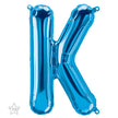 Lettre K Blue 16