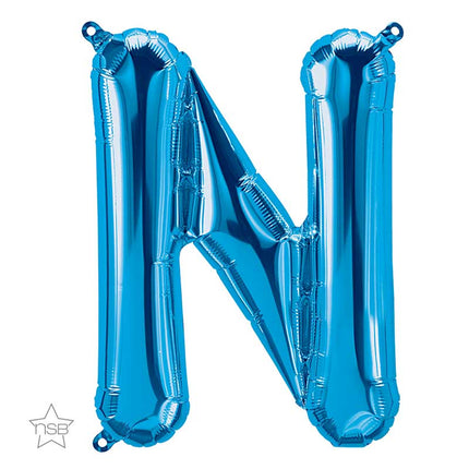 Lettre N Blue 16