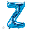 Lettre Z Blue 16