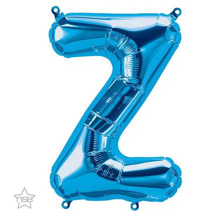 Lettre Z Blue 34