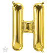 Lettre H Gold 34