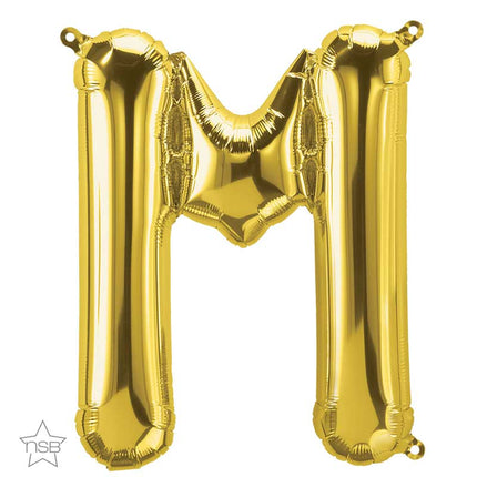 Lettre M Gold 34