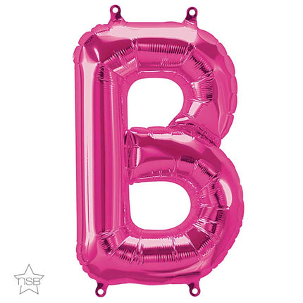 Lettre B Magenta 34