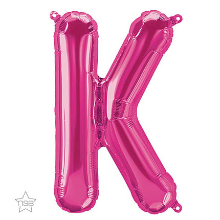 Lettre K Magenta 34