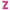 Lettre Z Magenta 16