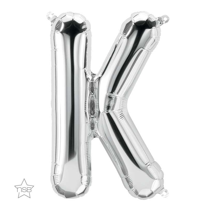 Lettre K Silver 16