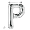 Lettre P Silver 34