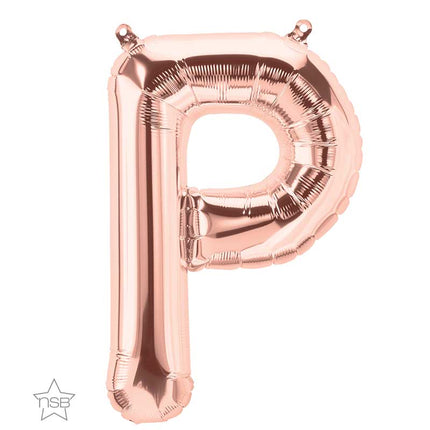 Lettre P Rose Gold 34