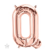 Lettre Q Rose Gold 34