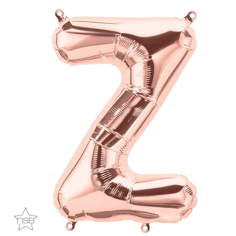 Lettre Z Rose Gold 34