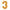 Chiffre 3 Or 64