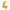 Chiffre 4 Or 64