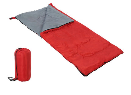sac de couchage pour enfant rouge 145x65cm