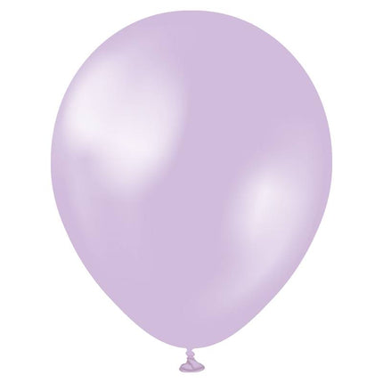 10 Ballons 30cm Métal Lilas- Ballonrama