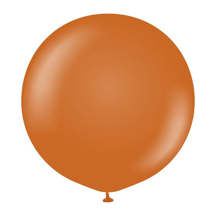 1 Ballon 60cm TerraCotta- Ballonrama