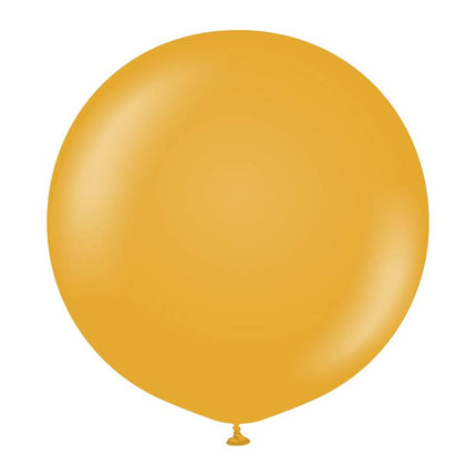 1 Ballon 60cm Moutarde- Ballonrama