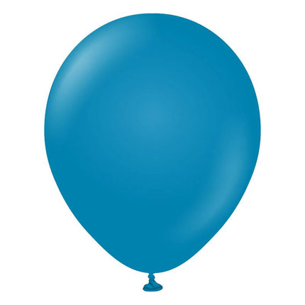 10 Ballons 30cm Bleu Océan- Ballonrama