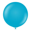 5 Ballons 45cm Bleu Paon- Ballonrama