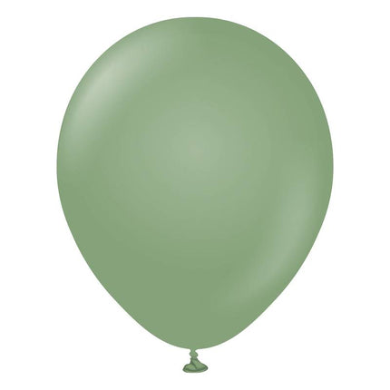 25 Ballons 13cm Eucalyptus- Ballonrama