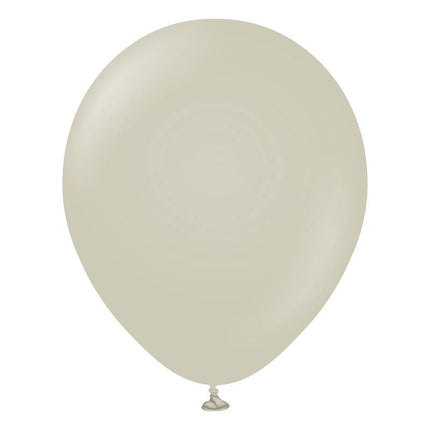 10 Ballons 30cm Gris Pierre- Ballonrama