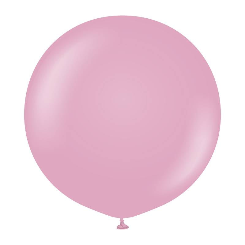 5 Ballons 45cm Vieux Rose- Ballonrama