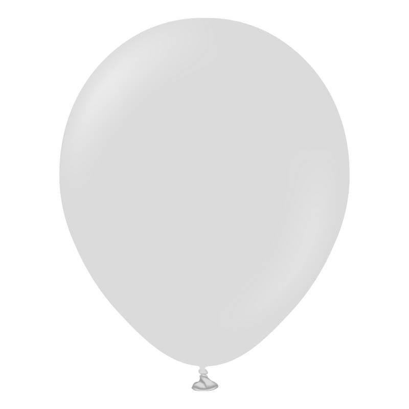 25 Ballons 13cm Gris Fumée- Ballonrama