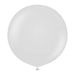 1 Ballon 60cm Gris Fumée- Ballonrama